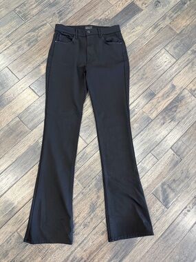 MOTHER High Waisted Runaway “Smooth Operator” Pants Black Size 29 RARE!